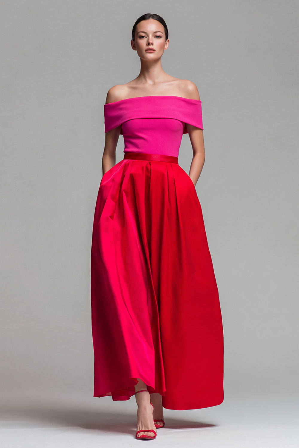 A-Line Off-Shoulder Formal Dress
