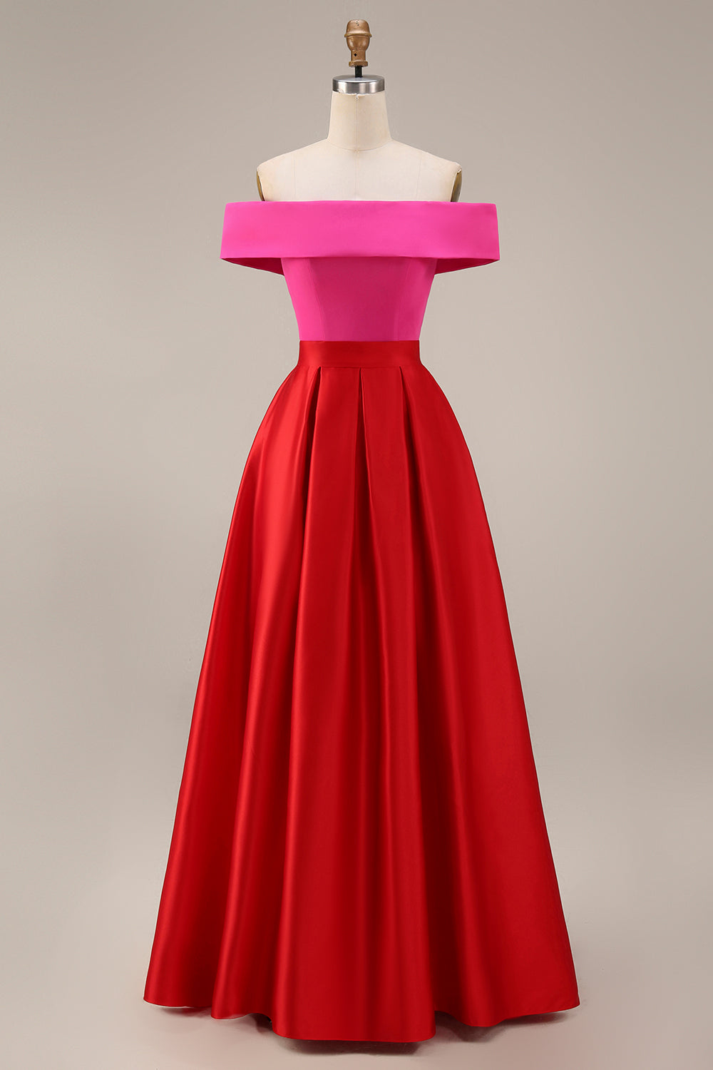 A-Line Off-Shoulder Formal Dress