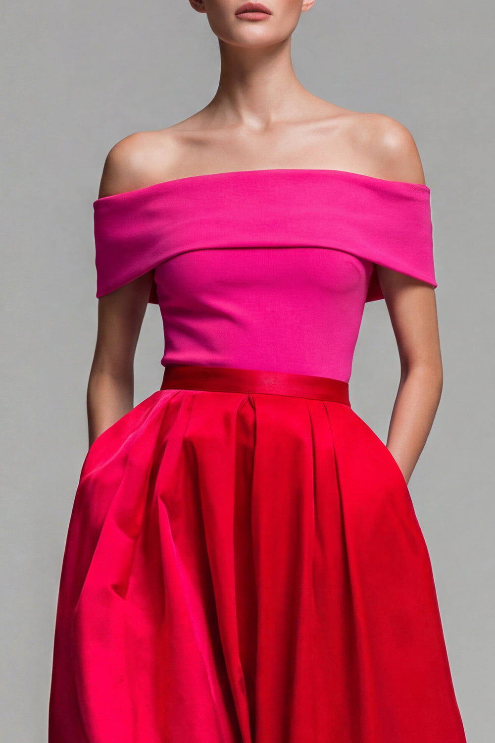 A-Line Off-Shoulder Formal Dress