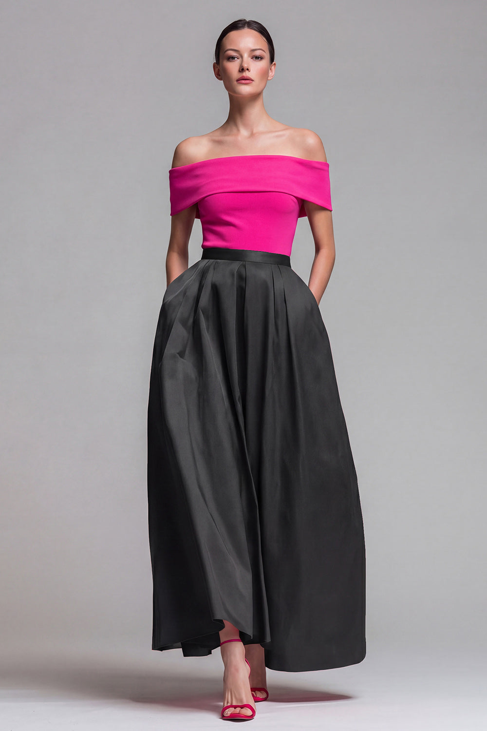 A-Line Off-Shoulder Formal Dress