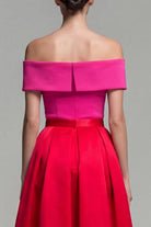 A-Line Off-Shoulder Formal Dress
