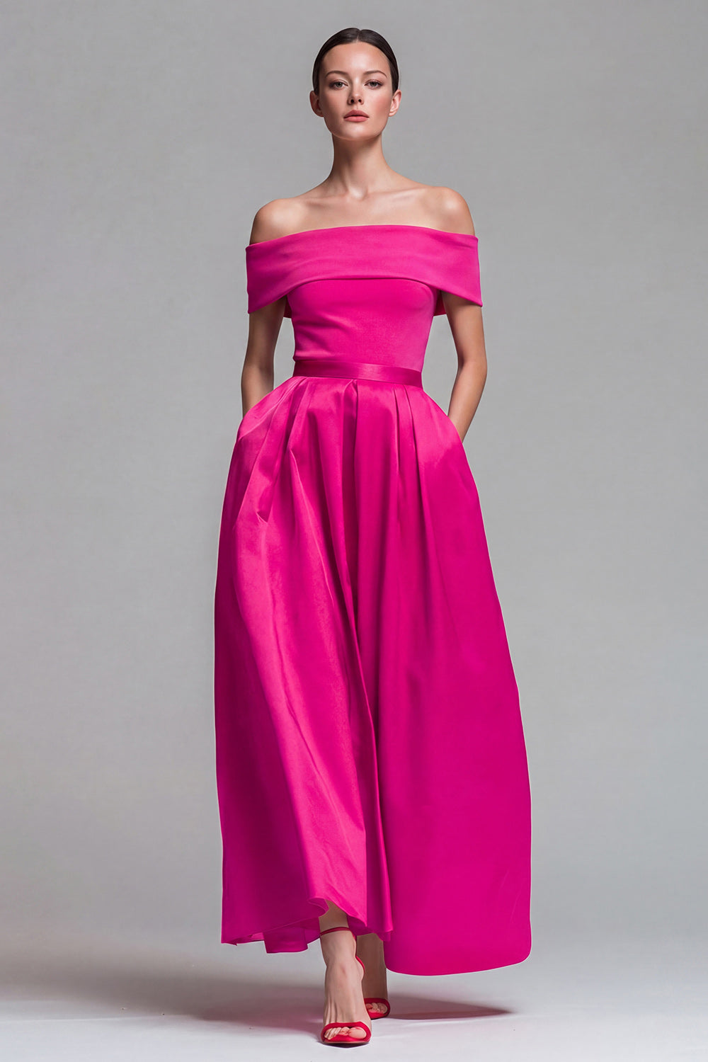 A-Line Off-Shoulder Formal Dress