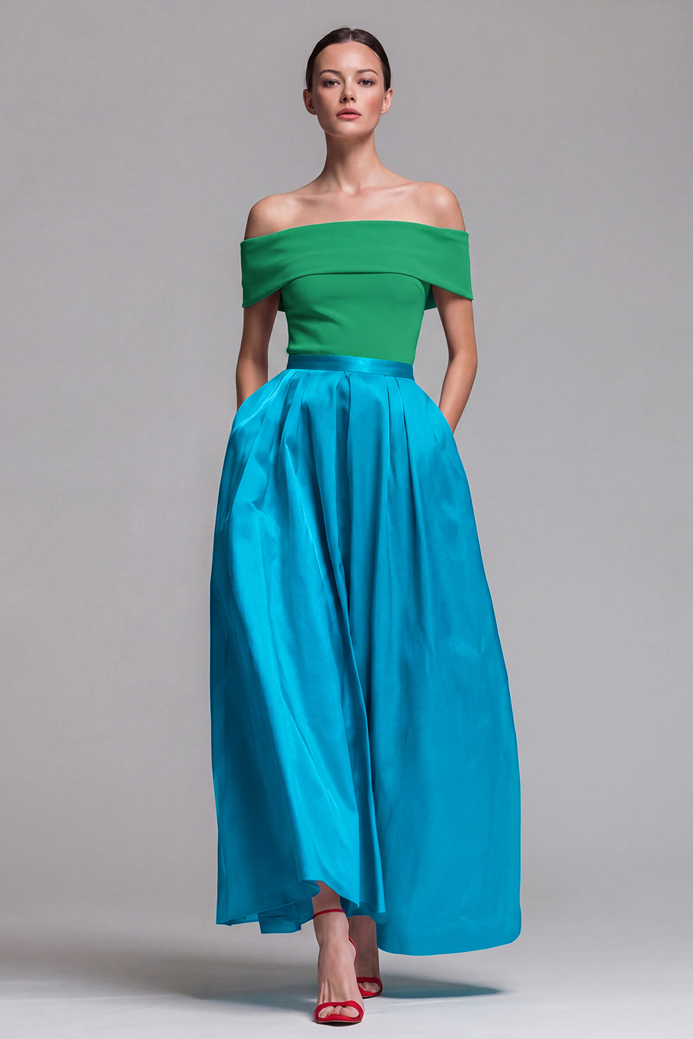 A-Line Off-Shoulder Formal Dress