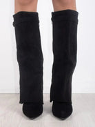Metallic-Detail Boots with Cushioned Insoles
